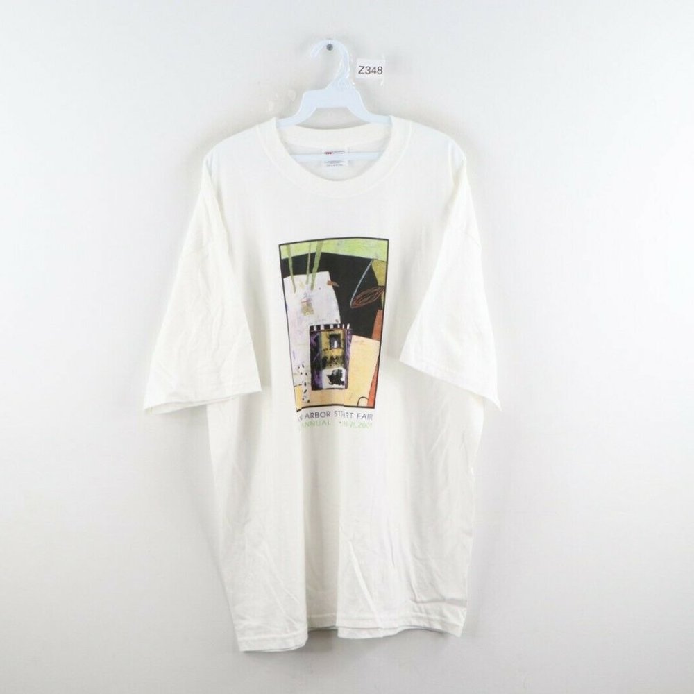 Vintage 2001 Ann Arbor Street Art Fair T-Shirt